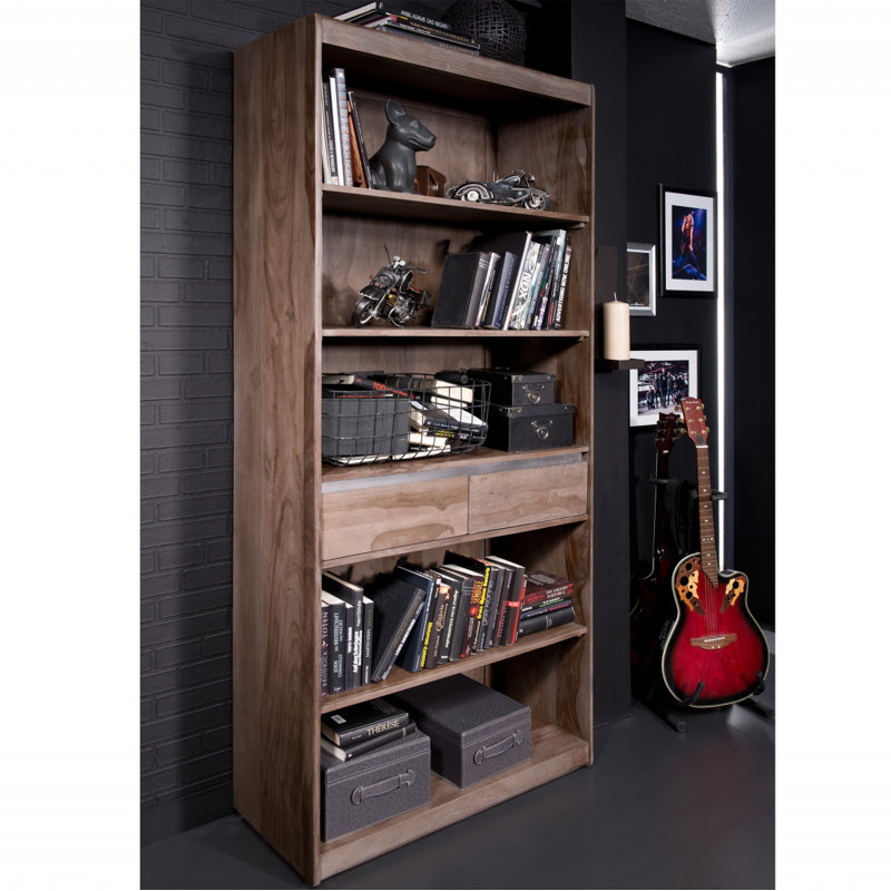 Massivmoebel24 Sydney Bookcase Wayfair.co.uk